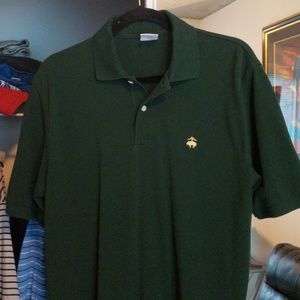 Medium green brooks brothers polo